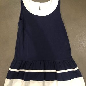Gymboree - Navy & White Dress - Size 7